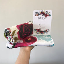 Load image into Gallery viewer, Autumn Blooms | Organic Muslin Wrap
