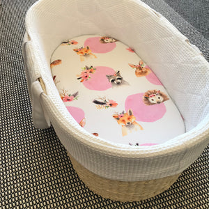 Wildflower | Fitted Bassinet Sheet
