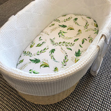 Load image into Gallery viewer, After the Rain | Fitted Bassinet Sheet