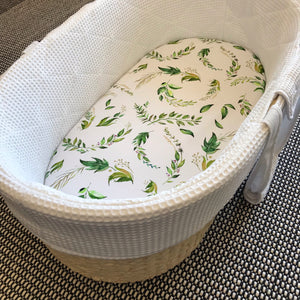 After the Rain | Fitted Bassinet Sheet