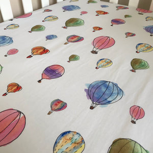 Up, Up and Away | Fitted Cot Sheet