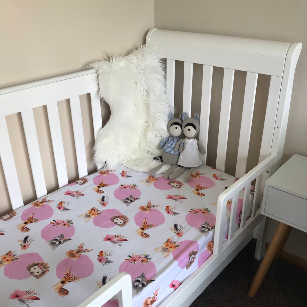 Wildflower | Fitted Cot Sheet